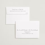 "ink pen" - Save the Dates in Onyx by Sarah Curry - FREE Recipient Addressing
