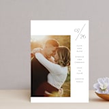 "Folio" - Save the Dates in Salt by Olivia Kanaley Inman - Front