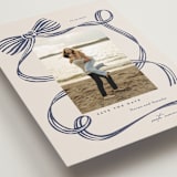 "Neddy" - Save the Dates in Blue Spruce by Carrie ONeal - Detail
