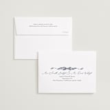 "Neddy" - Save the Dates in Blue Spruce by Carrie ONeal - FREE Recipient Addressing