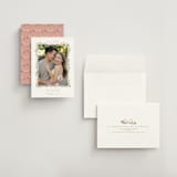 "Ribbonly Frame" - Save the Dates in Blush by Itsy Belle Studio - Assembled