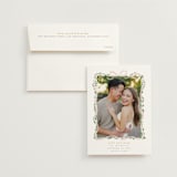 "Ribbonly Frame" - Save the Dates in Blush by Itsy Belle Studio - Save the Date with Envelope