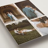 "Grid" - Save the Dates in Ecru by Morgan Kendall - Detail