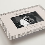 "Linea" - Save the Dates in Noir by Pixel and Hank - Detail