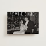 "classic timeless" - Save the Dates in Snow by Maja Cunningham - Front
