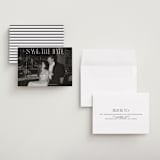 "classic timeless" - Save the Dates in Snow by Maja Cunningham - Assembled