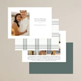 "Fresh Sage" - Save the Dates in Olive by Christie Kelly - Back of Card Options