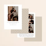 "Frame Up" - Save the Dates in Khaki by Stacey Meacham - Back of Card Options