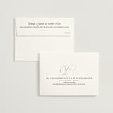 "Mirin" - Save the Dates in Linen by Kate Ahn - FREE Recipient Addressing