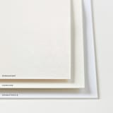 "Mirin" - Save the Dates in Linen by Kate Ahn - Paper Types