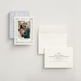 "Vintage Sketched" - Save the Dates in Wisteria by Jenna Holcomb - Assembled