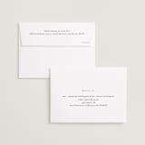 "Understated Elegance" - Save the Dates in Snow by AK Graphics - FREE Recipient Addressing
