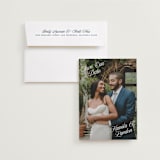 "All Four Corners" - Save the Dates in Cloud by Hooray Creative - Save the Date with Envelope
