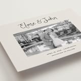 "Camellia" - Save the Dates in Tuxedo by Megan Davis - Detail