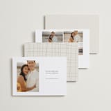 "Easy Lover" - Save the Dates in Cream by Helena Vitto - Back of Card Options