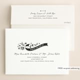 "Alabaster Florals" - Save the Dates in Slate by Jennifer Wick - FREE Recipient Addressing