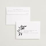 "Glacier" - Save the Dates in Ink by Wildfield Paper Co - FREE Recipient Addressing