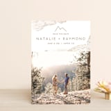 "Birchbark" - Save the Dates in Natural by Kelsey Mucci - Front