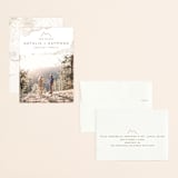 "Birchbark" - Save the Dates in Natural by Kelsey Mucci - Assembled