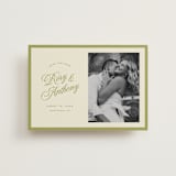 "rory" - Save the Dates in Olive by Ellen Schlegelmilch - Front