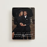 "And here we are" - Save the Dates in Marble by Lea Delaveris - Front