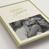 "rory" - Save the Dates in Olive by Ellen Schlegelmilch - Detail