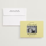 "The Eternal" - Save the Dates in Butter by Helena Vitto - Save the Date with Envelope