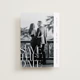 "Editorial lettering" - Save the Dates in Pearl by Ana de Sousa - Front
