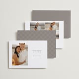 "Roundabout" - Save the Dates in Pearl by Susan Asbill - Back of Card Options