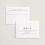 "vintage script" - Save the Dates in Snow by Sara Hicks Malone - FREE Recipient Addressing