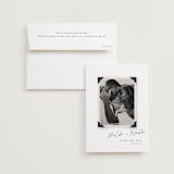"Album" - Save the Dates in Parchment by Morgan Kendall - Save the Date with Envelope