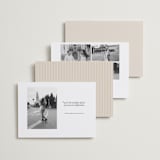 "espresso" - Save the Dates in Chantilly by Pippa Shaw - Back of Card Options