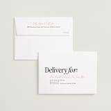 "Free Cake" - Save the Dates in Hunter by Erin L. Wilson - FREE Recipient Addressing