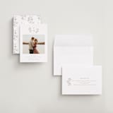 "Monogrammed" - Save the Dates in Taupe by Chris Griffith - Assembled
