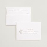 "Monogrammed" - Save the Dates in Taupe by Chris Griffith - FREE Recipient Addressing