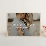 "Kindred" - Save the Dates in Nutmeg by Melissa Egan of Pistols - Front