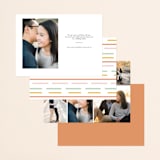 "Love is..." - Save the Dates in Sorbet by Hudson meet Rose - Back of Card Options