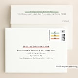 "Love is..." - Save the Dates in Sorbet by Hudson meet Rose - FREE Recipient Addressing