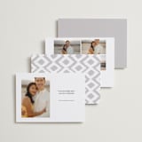 "Ever After" - Save the Dates in Cotton by AK Graphics - Back of Card Options