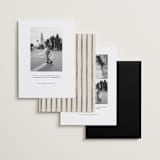 "Surprise!" - Save the Dates in Nero by Pati Cascino - Back of Card Options