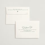 "Palm Stripes" - Save the Dates in Taffy by Susan Zinader - FREE Recipient Addressing