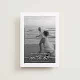 "Gaussian" - Save the Dates in Ivory by Pippa Shaw - Front