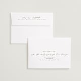 "Classic Date" - Save the Dates in Almond by Brianne Larsen - FREE Recipient Addressing