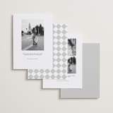 "Corners" - Save the Dates in Cloud by Inkblot Design - Back of Card Options