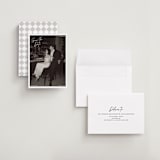 "Corners" - Save the Dates in Cloud by Inkblot Design - Assembled