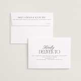 "Sideline" - Save the Dates in Stone by Laura Hankins - FREE Recipient Addressing