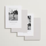 "Moment in Time" - Save the Dates in Eggshell by Paper Raven Co. - Back of Card Options