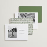 "Romantic Floral" - Save the Dates in Vintage by Elly - Back of Card Options