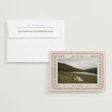 "Romantic Floral" - Save the Dates in Vintage by Elly - Save the Date with Envelope