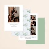 "Sunny Wedding" - Save the Dates in Seafoam by My Splendid Summer - Back of Card Options
